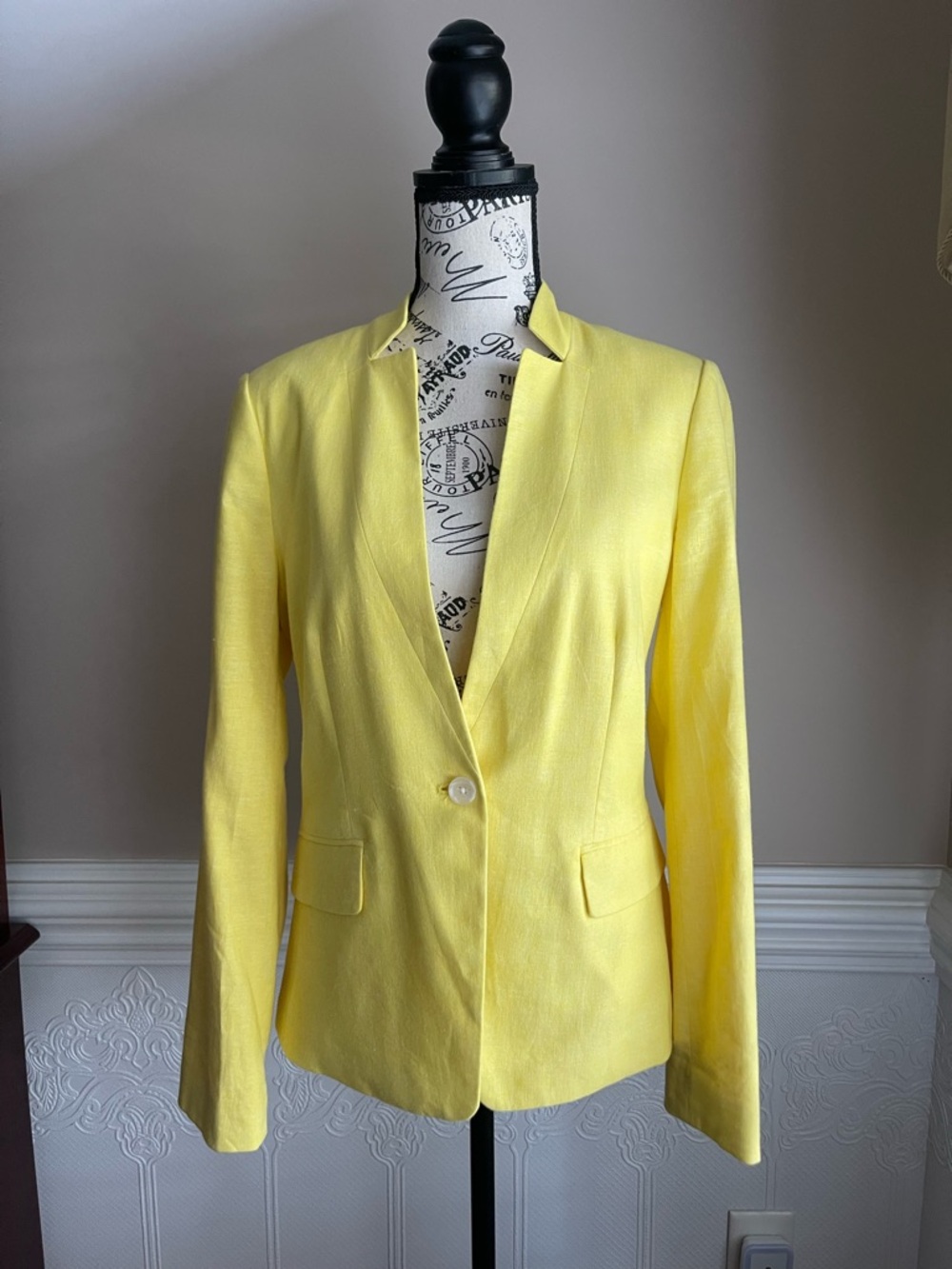 Banana Republic Yellow Blazer NWT